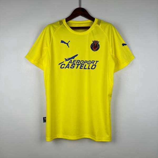 Tailandia Camiseta Villarreal Primera equipo Retro 2005 2006